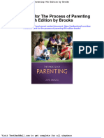 Test Bank For The Process of Parenting 9th Edition Brooks