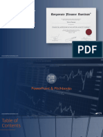 PowerPoint & Pitchbook Course Presentation