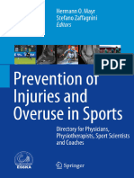 Prevention and Overuses Injuries in Sports 2018