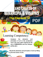 Q2-PPT-ARTS7-Module1 (ELEMENTS - Arts - Crafts of MIMAROPA - Visayas)