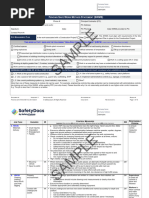 Fencing Safe Work Method Statement-SAMPLE