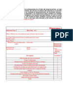 Ejercicio 1 Diagrama de Analisis Del Producto y de Recorrido