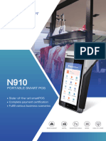 Portable Smart Pos: State-Of-The-Art Smartpos Complete Payment Certification Fulfill Various Business Scenarios