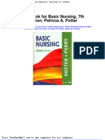 Test Bank For Basic Nursing 7th Edition Patricia A Potter