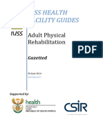 Adult Physical Rehabilitation - Gazetted