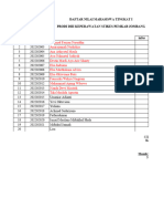 Daftar Nilai DIII Keperawatan