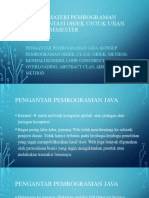 Review Materi PBO Untuk UTS