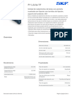 SKF FY 1.5 - 16 TF Specification