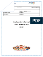 Ev. Informal Lenguaje 5°