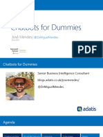 Jose Mendes - Chatbots For Dummies