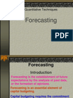 Forecasting