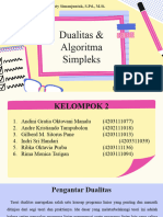 Kel 2 - Dualitas & Algoritma Simpleks - PSPM 20B