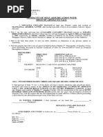 Affidavit of Self Adjudication Manalo