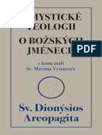 O Mysticke Teologii o Bozskych Jmenech