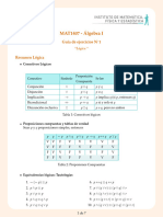 Guía de Algebra