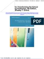 Test Bank For Transforming The School Counseling Profession 5th Edition Bradley T Erford 2