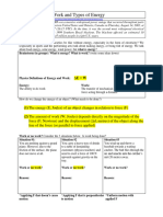 Sph4u Energy Amp Momentum Unit 2 Notes 1