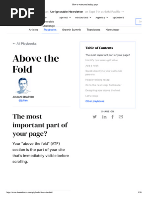 How to Write Your Landing Page