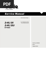 Genie Z45.25 J Internal Combustion - Service Manual - Part No. 219418