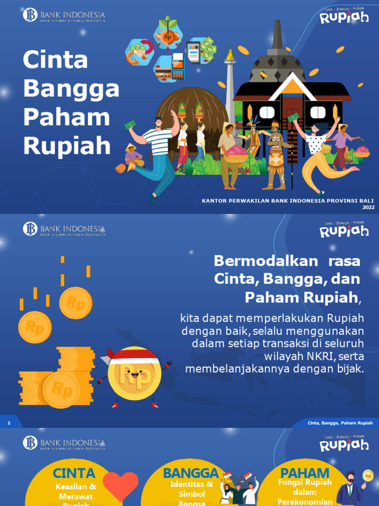 Cinta, Bangga, Paham Rupiah | PDF