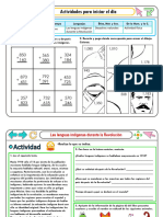 Actividades 3er Grado