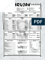 Charlie Undead Bitch Char Sheet