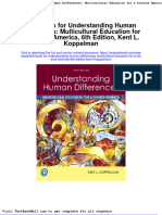 Test Bank For Understanding Human Differences Multicultural Education For A Diverse America 6th Edition Kent L Koppelman