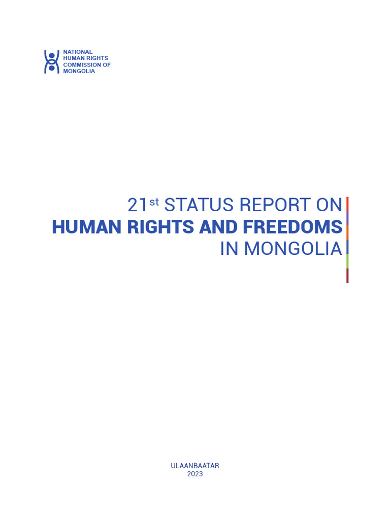 Mongolia's 21st Human Rights Report | PDF | Health Care | Patient