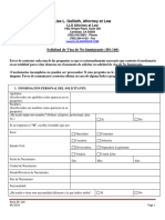 DS-160 Questionnaire Spanish - 4.29.22