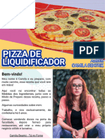 Receita Pizza de Liquidificador - Tá No Forno - Camila Beatriz
