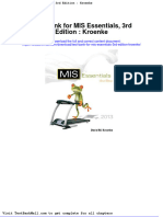 Test Bank For Mis Essentials 3rd Edition Kroenke