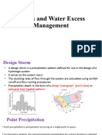 Floods and Water Excess Management