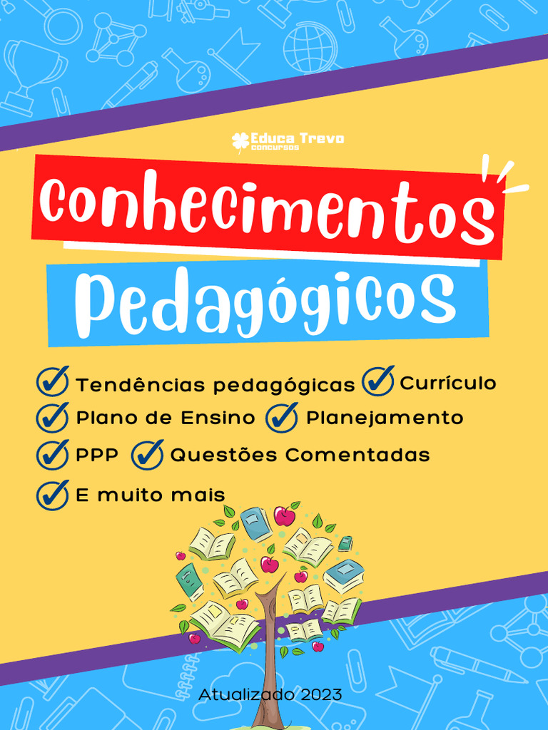 Apostila Conhecimenos Pedagogicos 2023 | Download grátis PDF ...