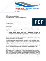 Respuesta Solicitud Informacion Estado Actual Acueducto Municipio de Mompox