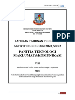 Laporan Tahunan Panitia TMK 2021 - 2022