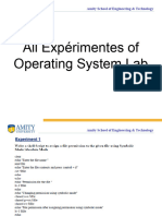 All Experiments of OS Lab
