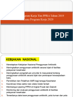 Program Kerja Tim PPRA Tahun 2019-2020