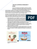 12 de Octubre Dia de La Interculturalidad y Pluriculturalidad