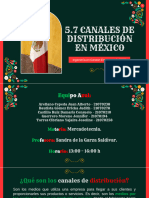 5.7 Canales de Distribución en México