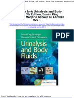 Test Bank For Urinalysis and Body Fluids 6th Edition Susan King Strasinger Marjorie Schaub Di Lorenzo 920 1