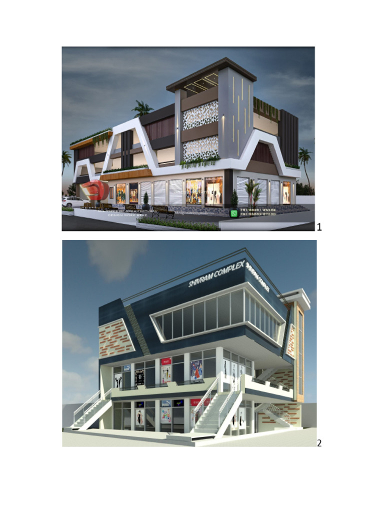 2storey Commercial Facade | PDF