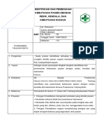 3.1.1.a.2 SOP IDENTIFIKASI DAN PEMENUHAN KEBUTUHAN PASIEN DENGAN RESIKO, KENDALA, DAN KEBURTUHAN KHUSUS