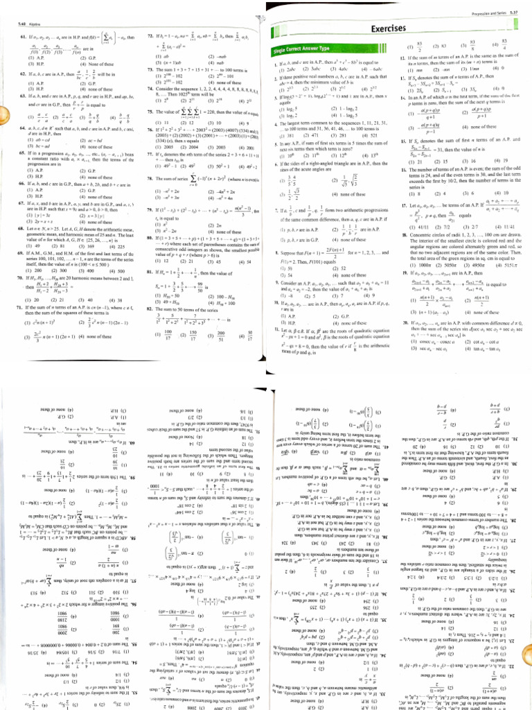 Cengage Algebra - Booklet | PDF