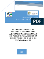 Plano Pedagógico Educação Especial 2020