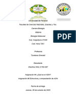 Biología Molecular Asignación 4 y 5