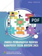 Indeks Pembangunan Manusia Kabupaten Teluk Bintuni 2021