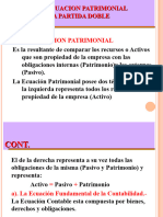 Tema 3 Ecuacion Patrimonial y La Partida Doble