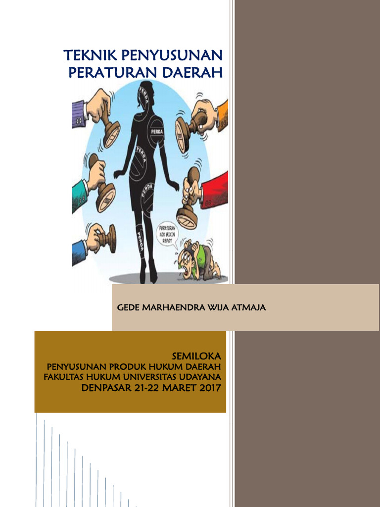 Teknik Penyusunan Peraturan Daerah | PDF