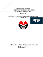 Pedoman Penyelenggaraan Pendidikan UPI 2014 - 2