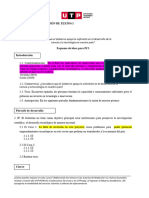 Esquema para PC1 y Versión Preliminar